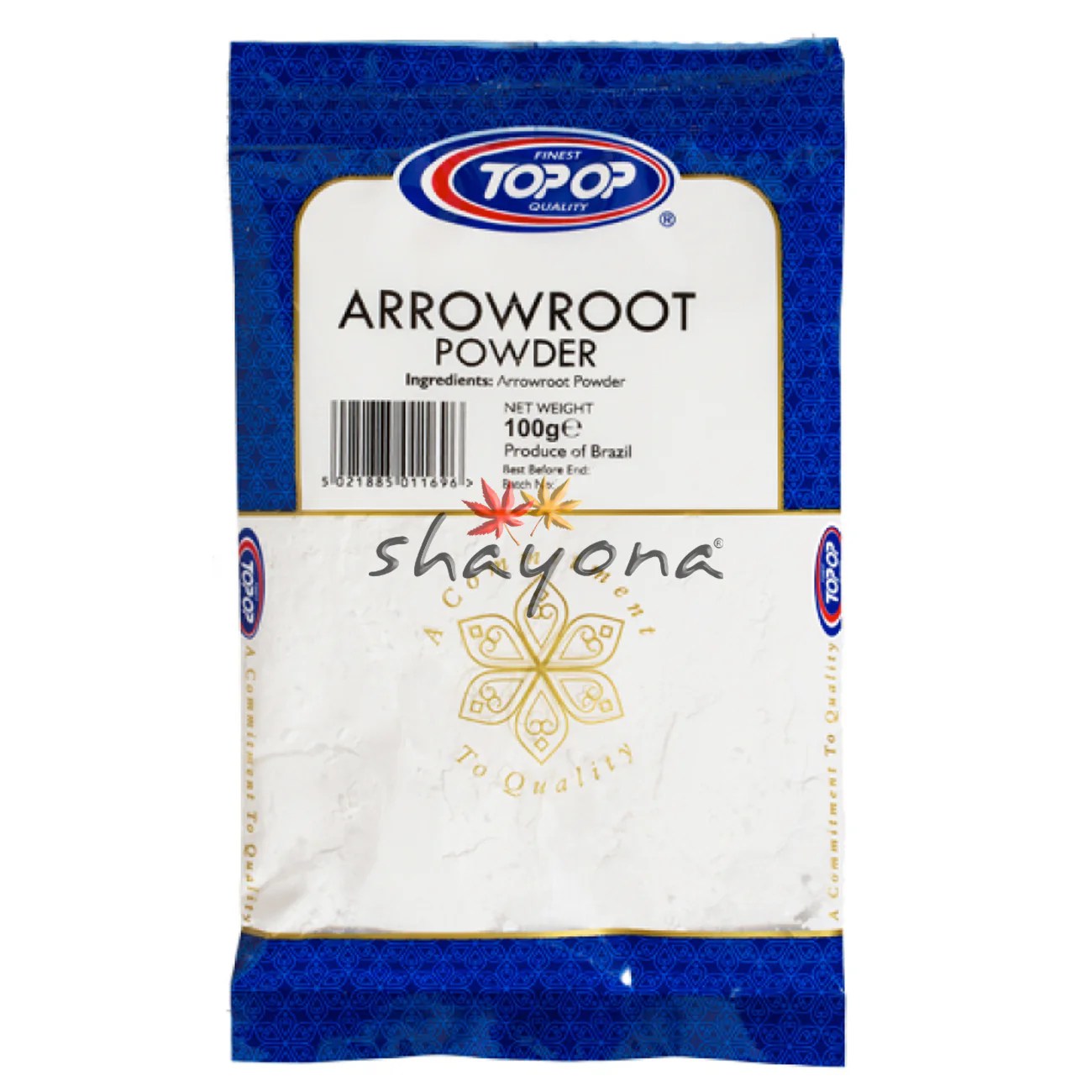 TopOp Arrowroot Powder Shayona UK