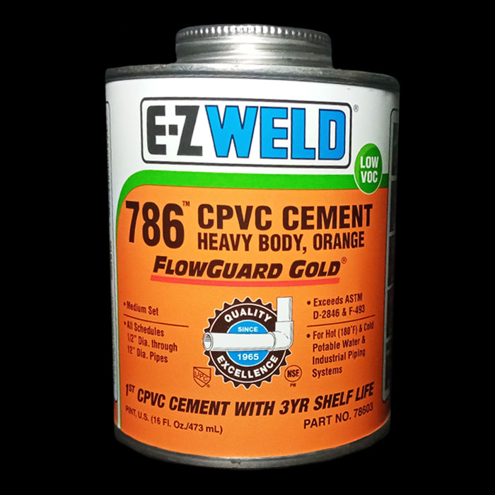 786CPVCCement, Heavy Body, Orange Shazam Enterprises & Investments Ltd.