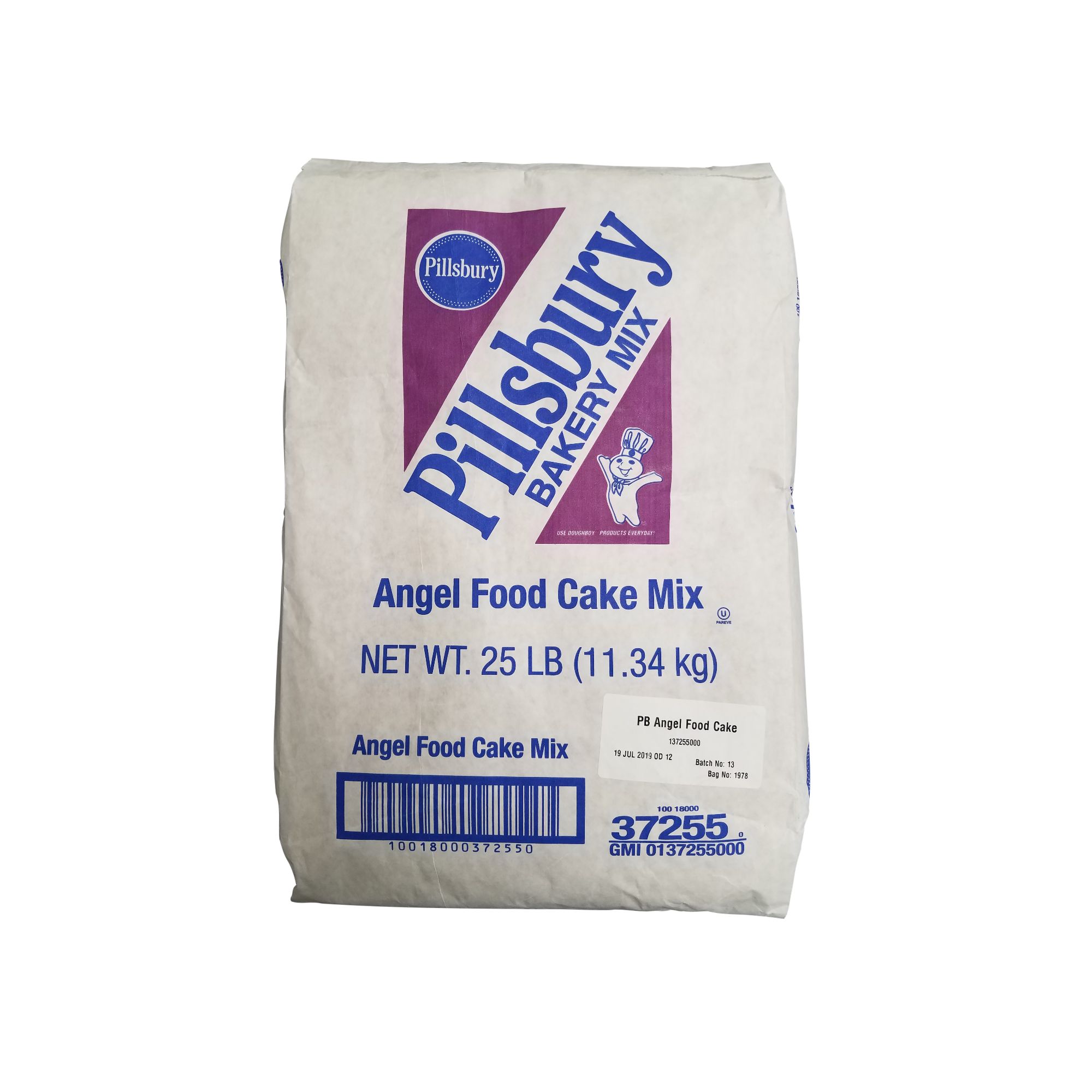 ANGEL FOOD CAKE MIX 25LB South Holland Bakery Supply