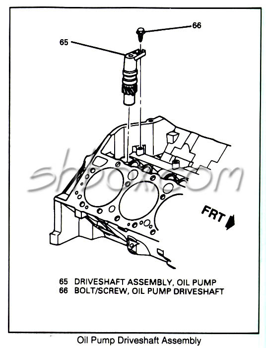 LT1 oil pump drive Chevy Tri Five Forum