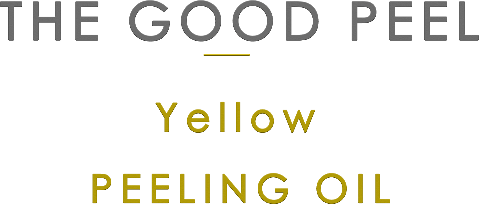 The Good Peel Yellow Peeling Oil UK Stockist SHCGlutathione
