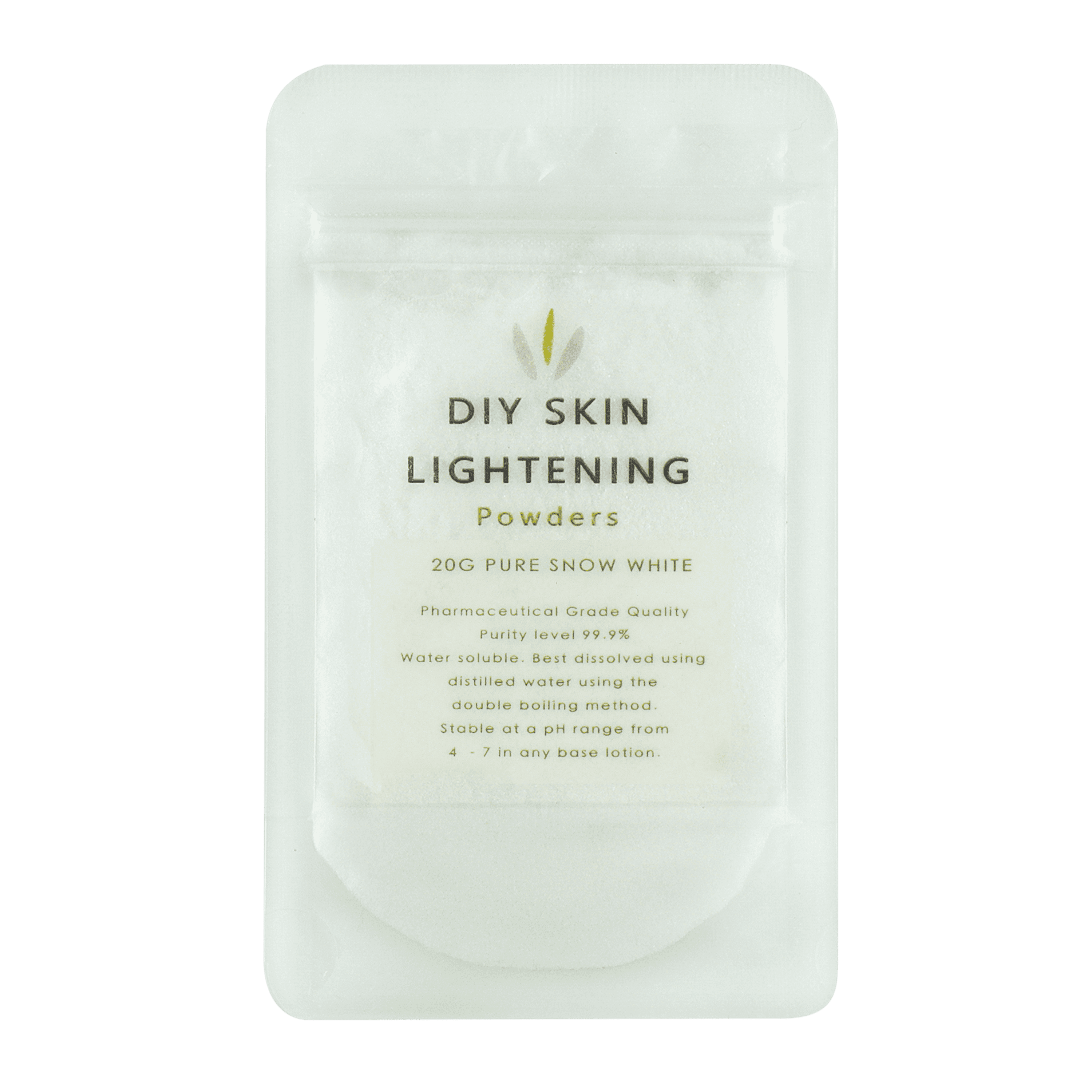 DIY Skin Lightening 100 Pure Snow White Powder SHCGlutathione