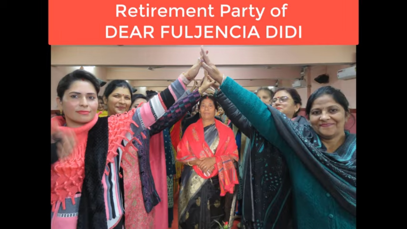 Retirement Party of Fuljencia Didi at SHCS Sahnewal Sacred Heart