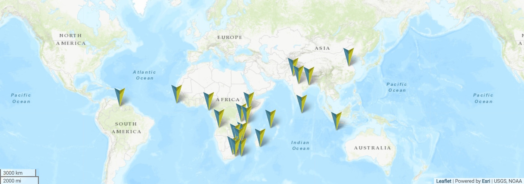 Where did SHEAR work? SHEAR Science for Humanitarian Emergencies
