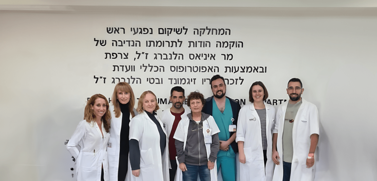 Dr. Joslyn Gober Volunteering at Sheba and Connecting With Her Heritage