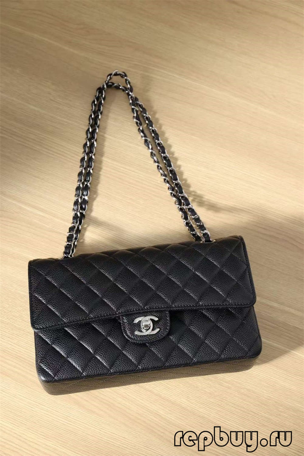 Best Fake Chanel Purse Made With REAL LEATHER!! Chanel Classic Flap