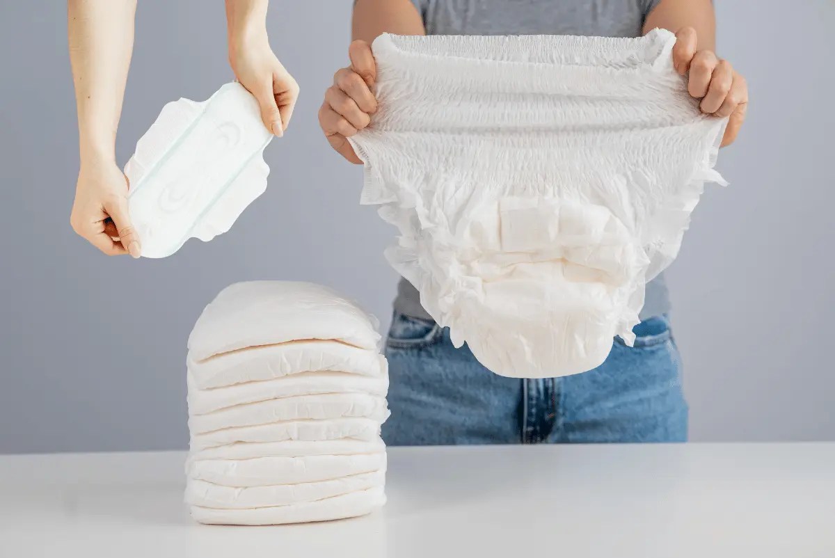 Do Pads Feel like Diapers?