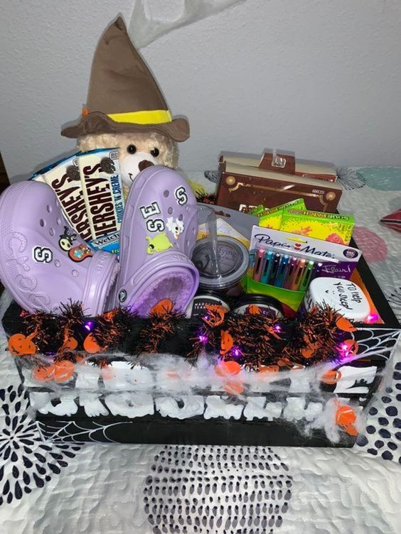 13 Super Cute Spooky Basket Ideas For Him And Her She Be Thriving