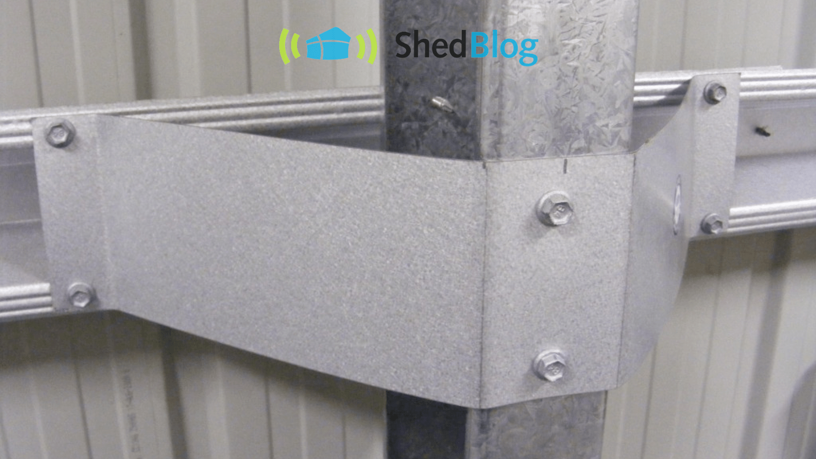 What is a Fly Brace in Steel Sheds and what does a Fly Brace do