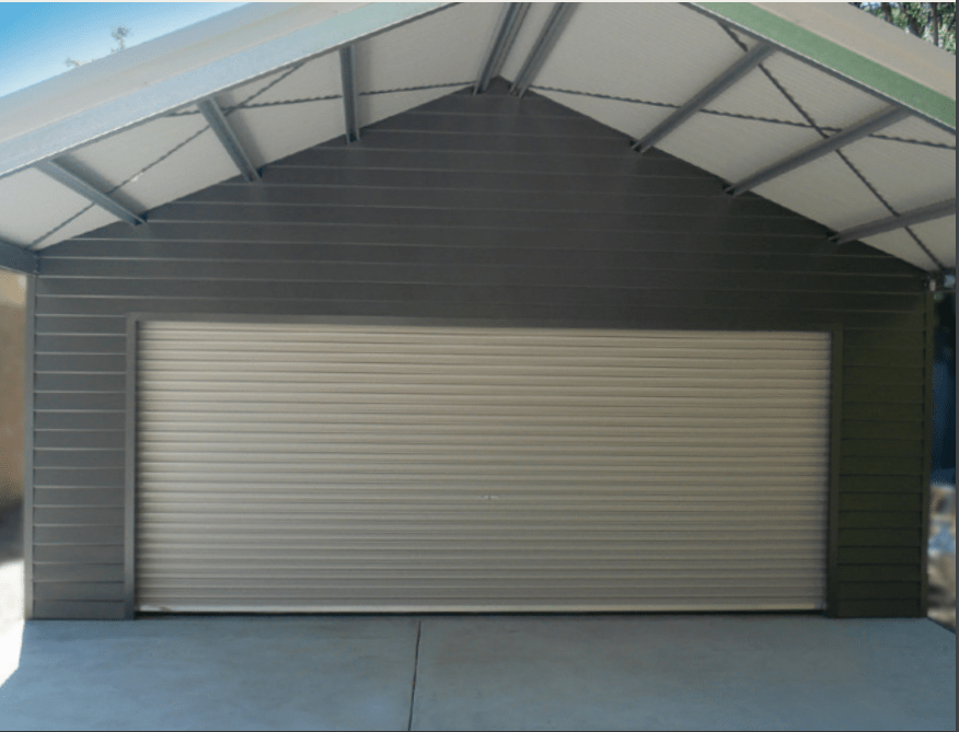 Novataur Commercial Roller door Steel Sheds in Australia