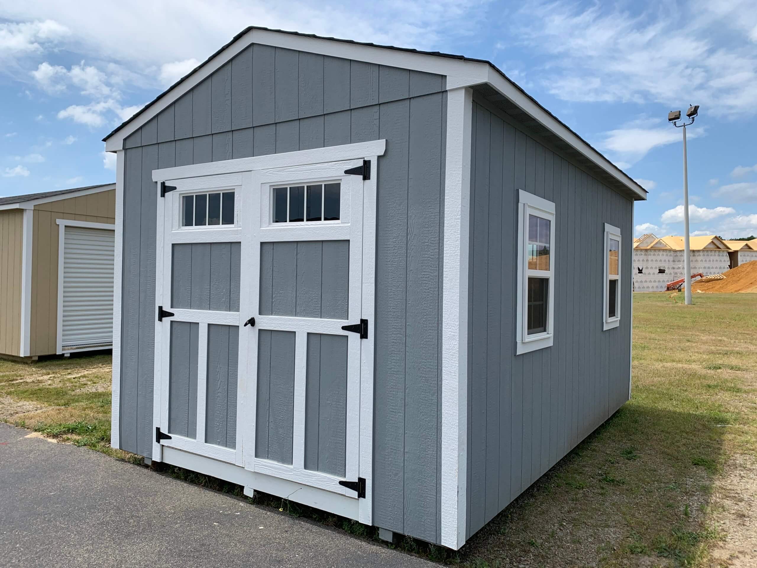 Sheds with Double Doors Convenient Storage & Access