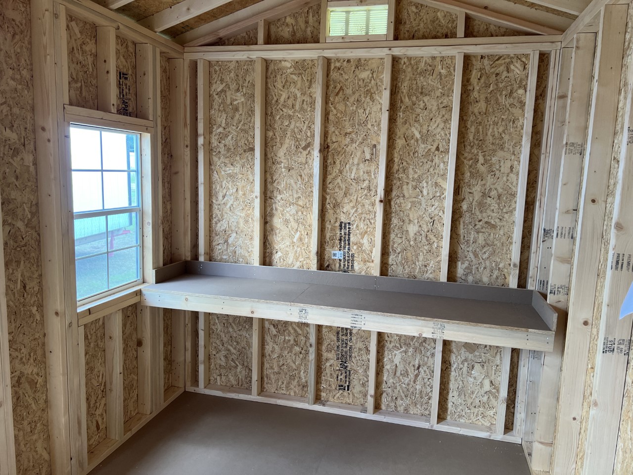 Sheds with Workbenches Store & Complete Projects