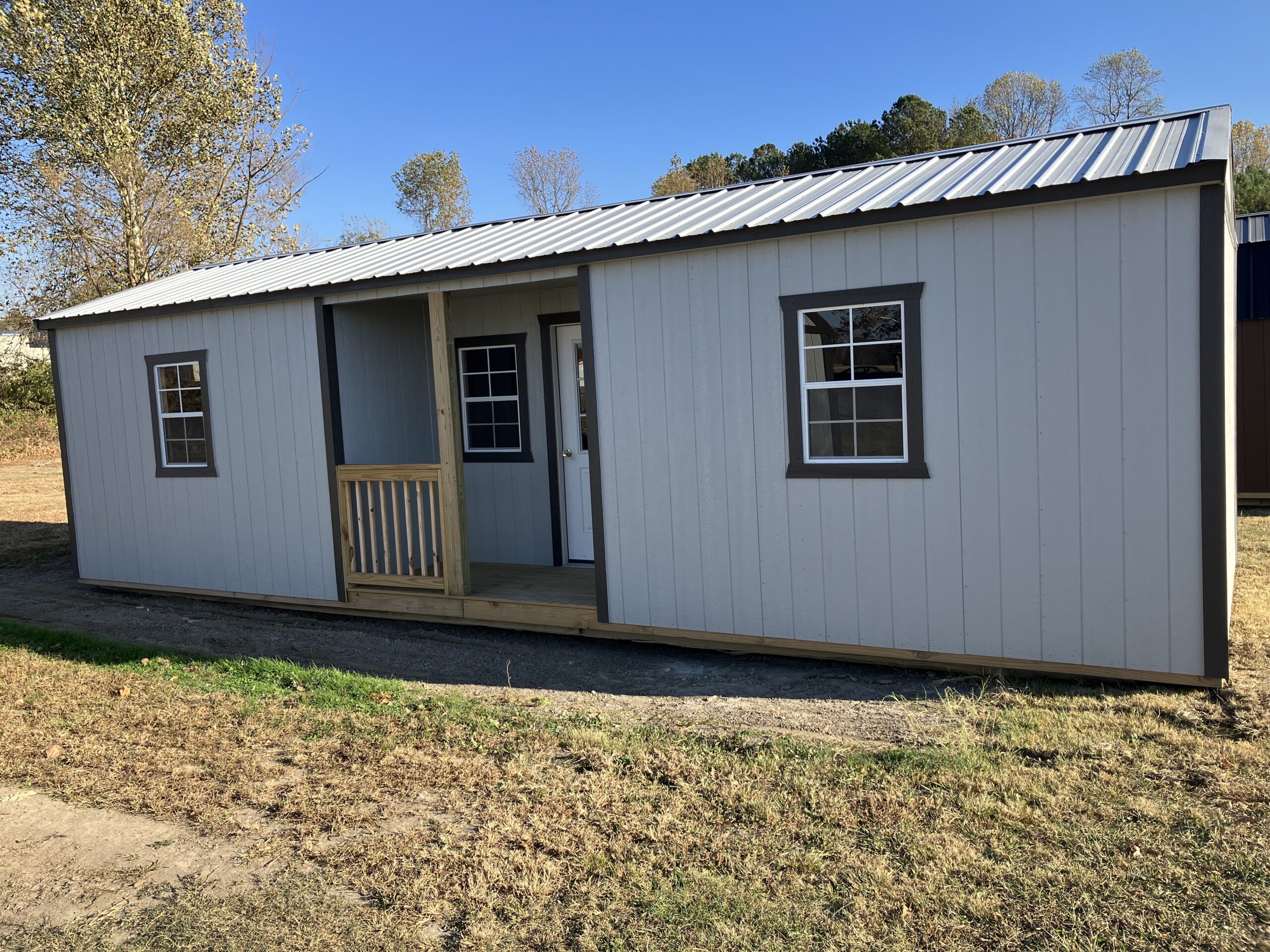 12 x 32 Center Cabin Henagar Portable Buildings