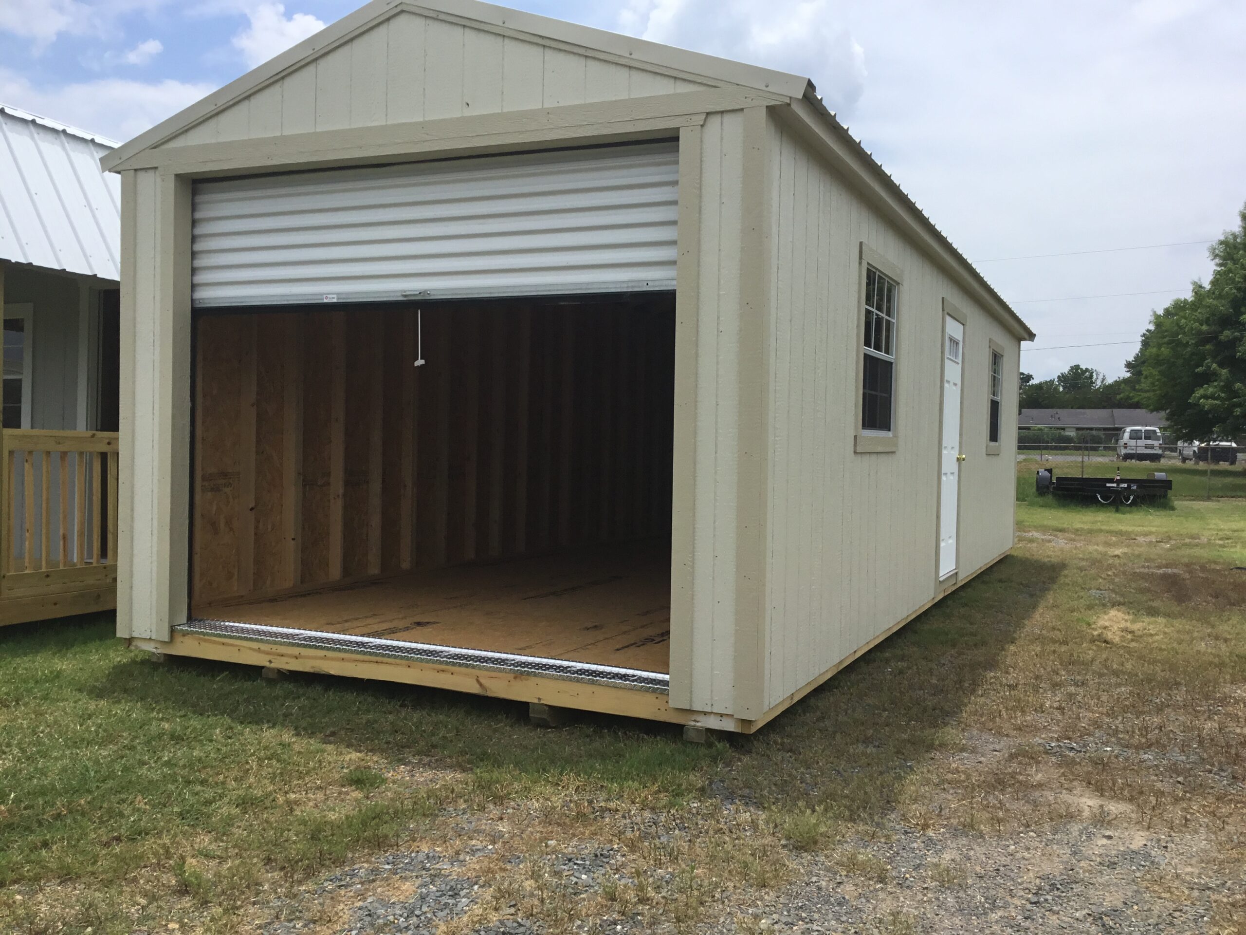 Urethane Garage 12X32 Custom Sales of Natchitoches