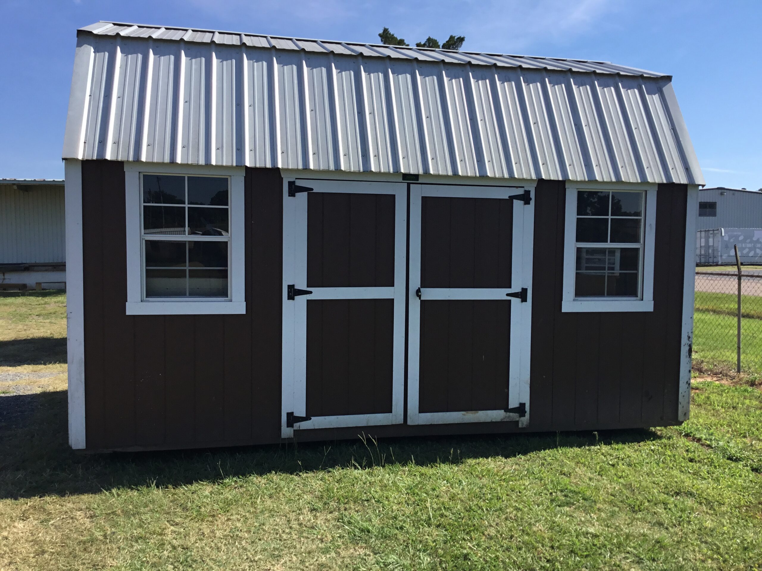 Side Lofted Barn 10X16 *REPO* Custom Sales of Natchitoches
