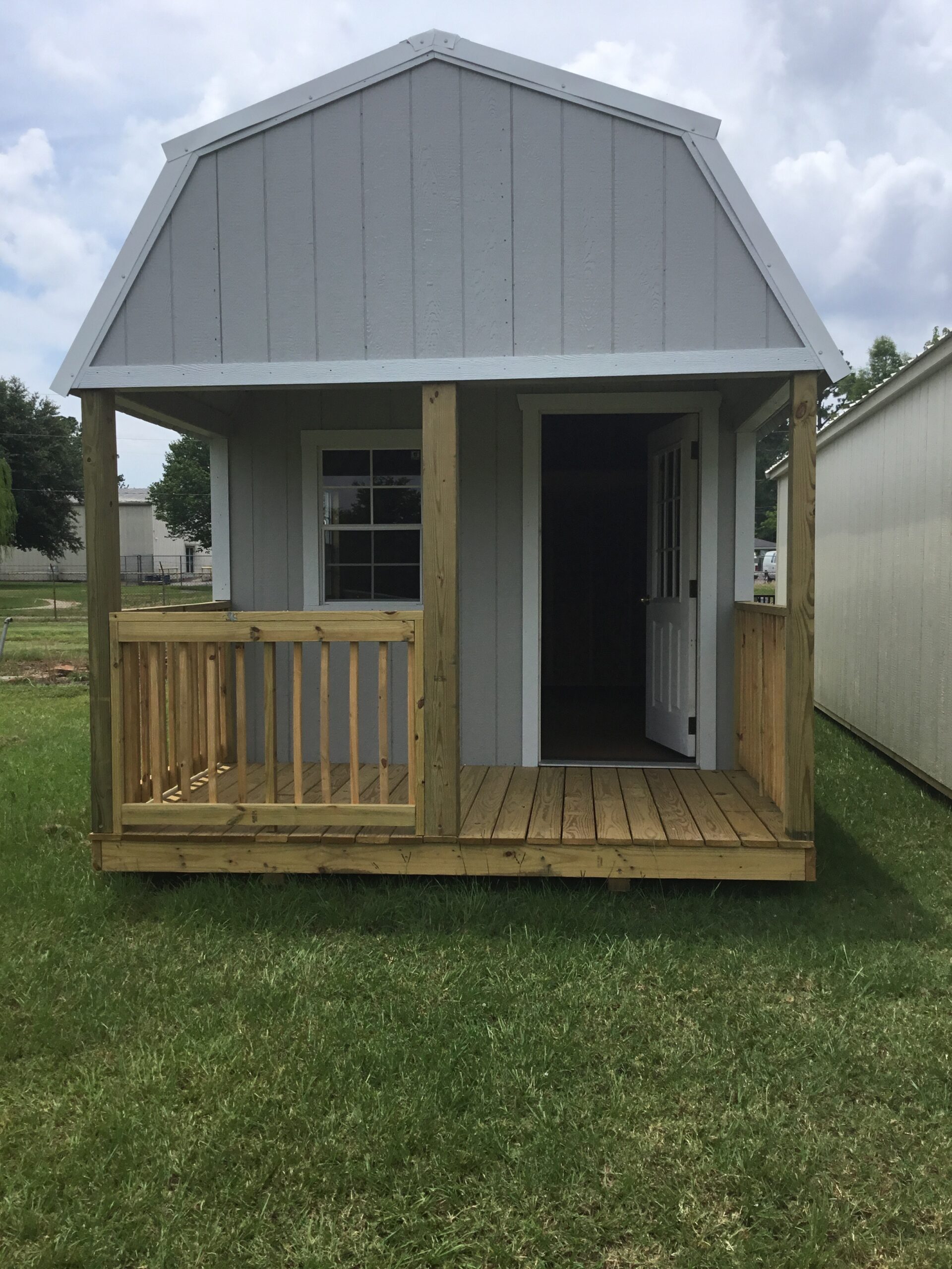 Lofted Barn Cabin 10X24 Custom Sales of Natchitoches