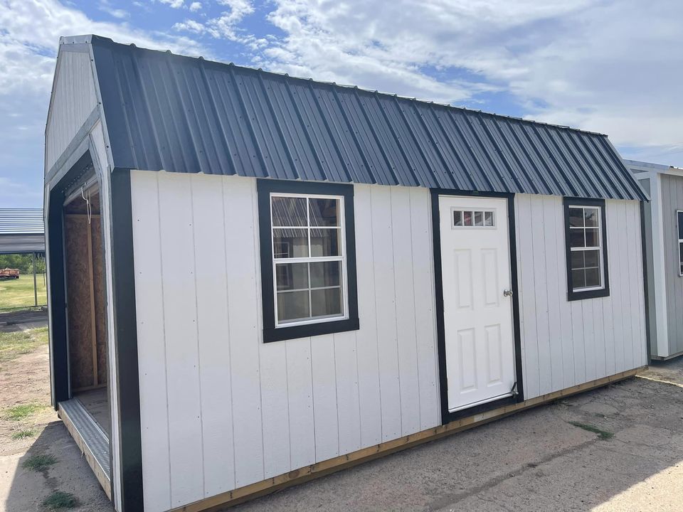 12×20 Lofted Garage Premier Portable Buildings of Quincy