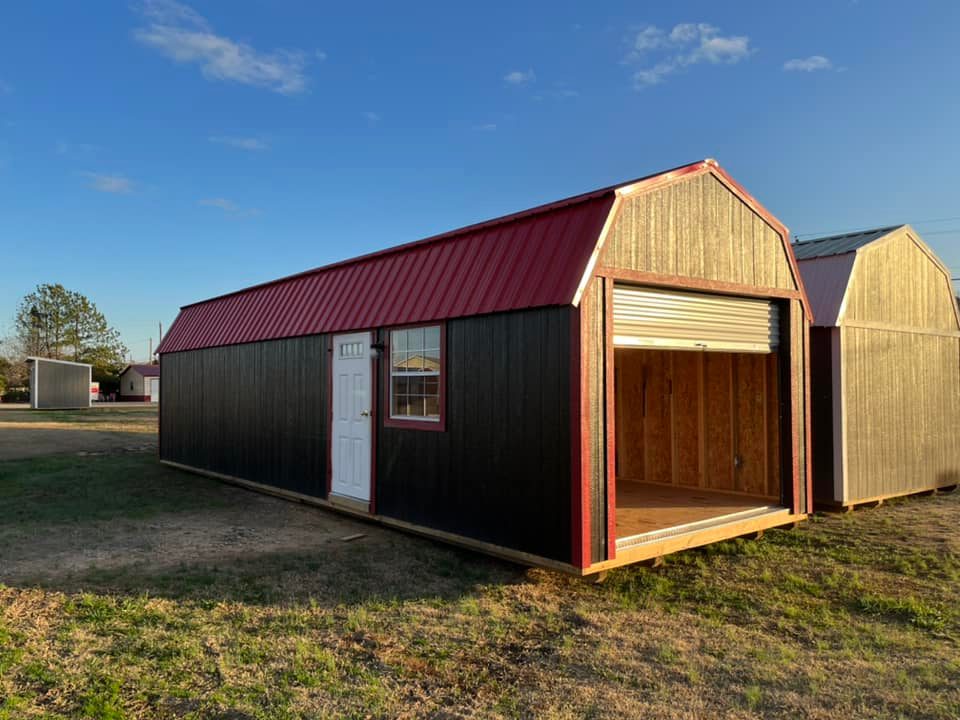 12×36 Lofted Garage Premier Portable Buildings of Quincy