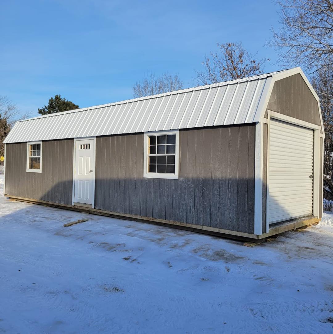 12×36 Lofted Garage Premier Portable Buildings of Quincy