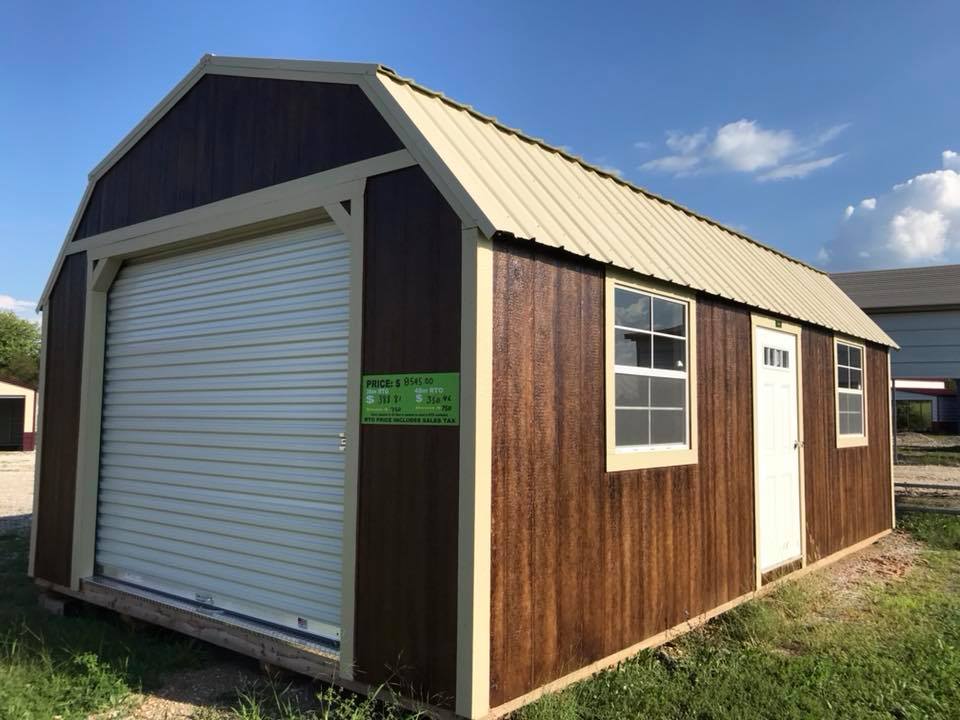 14×24 Lofted Garage Premier Portable Buildings of Quincy