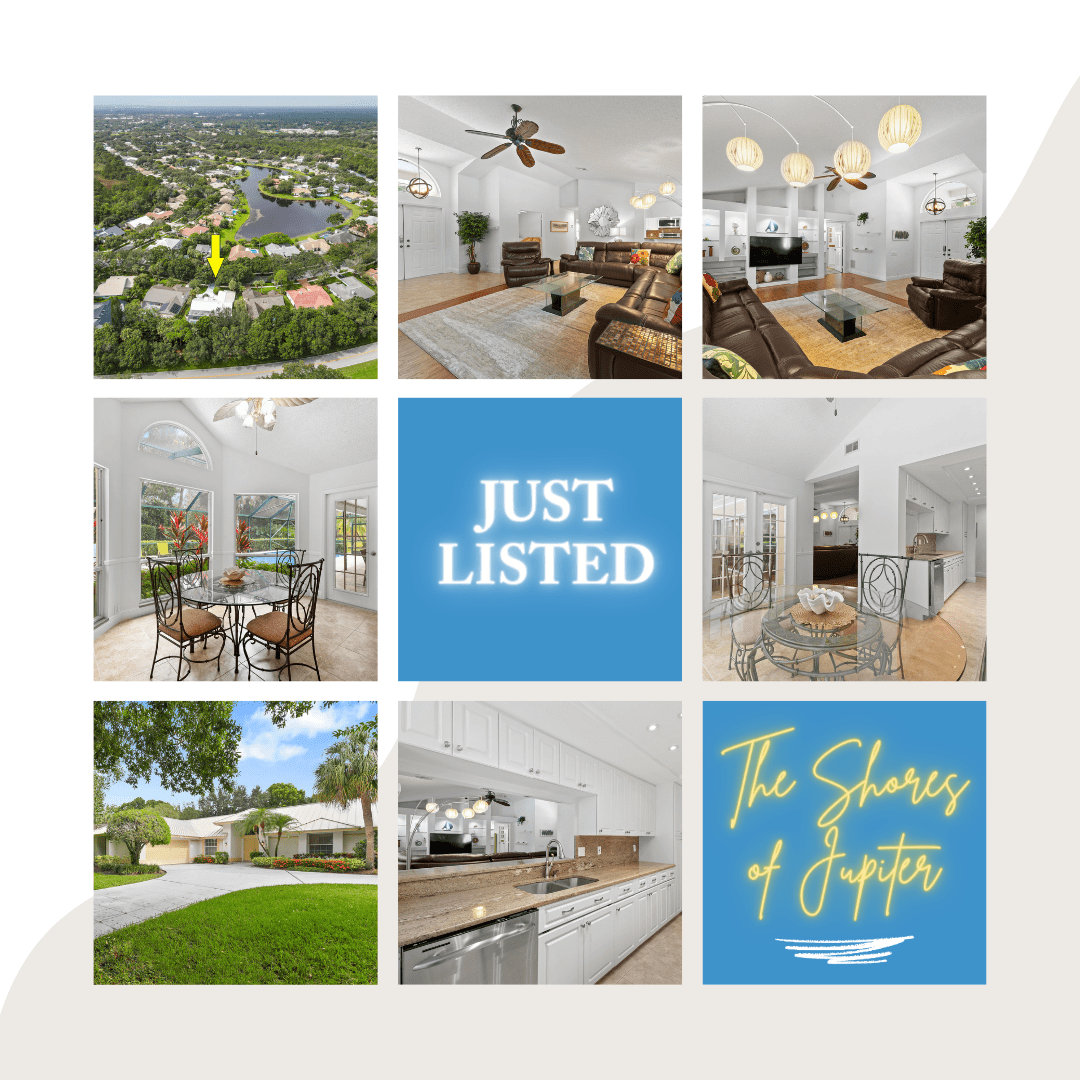 JUST LISTED IN THE SHORES OF JUPITER!🏡 Sheehan Realty