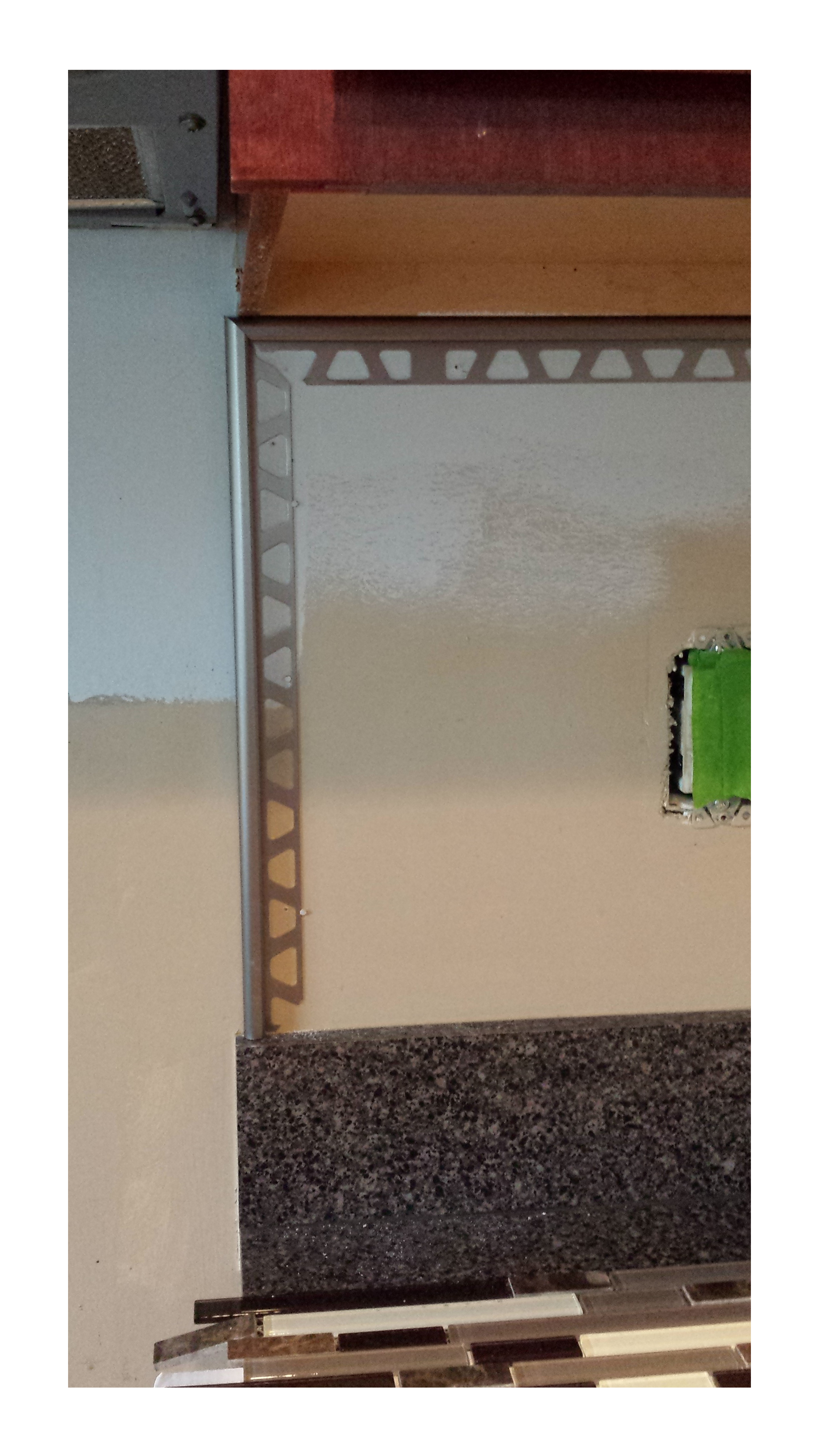 Backsplash Edging Tips SheekGeek