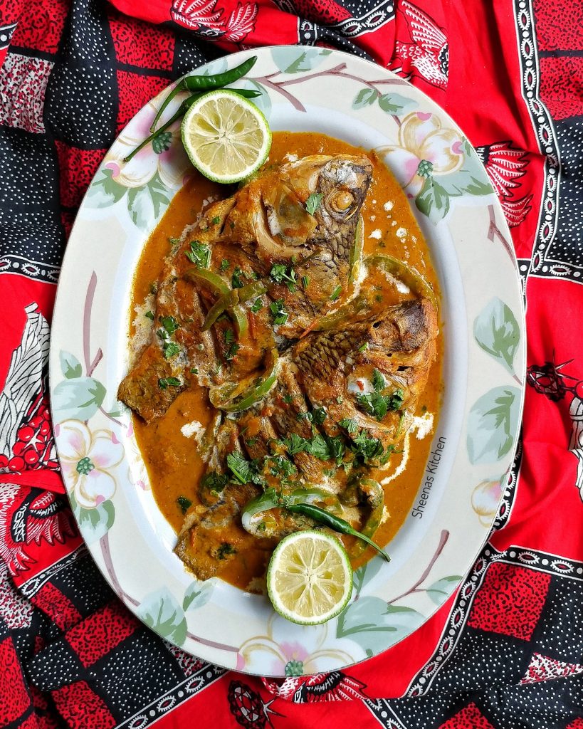 TILAPIA FISH IN COCONUT SAUCE SAMAKI WA KUPAKA Sheena's Kitchen