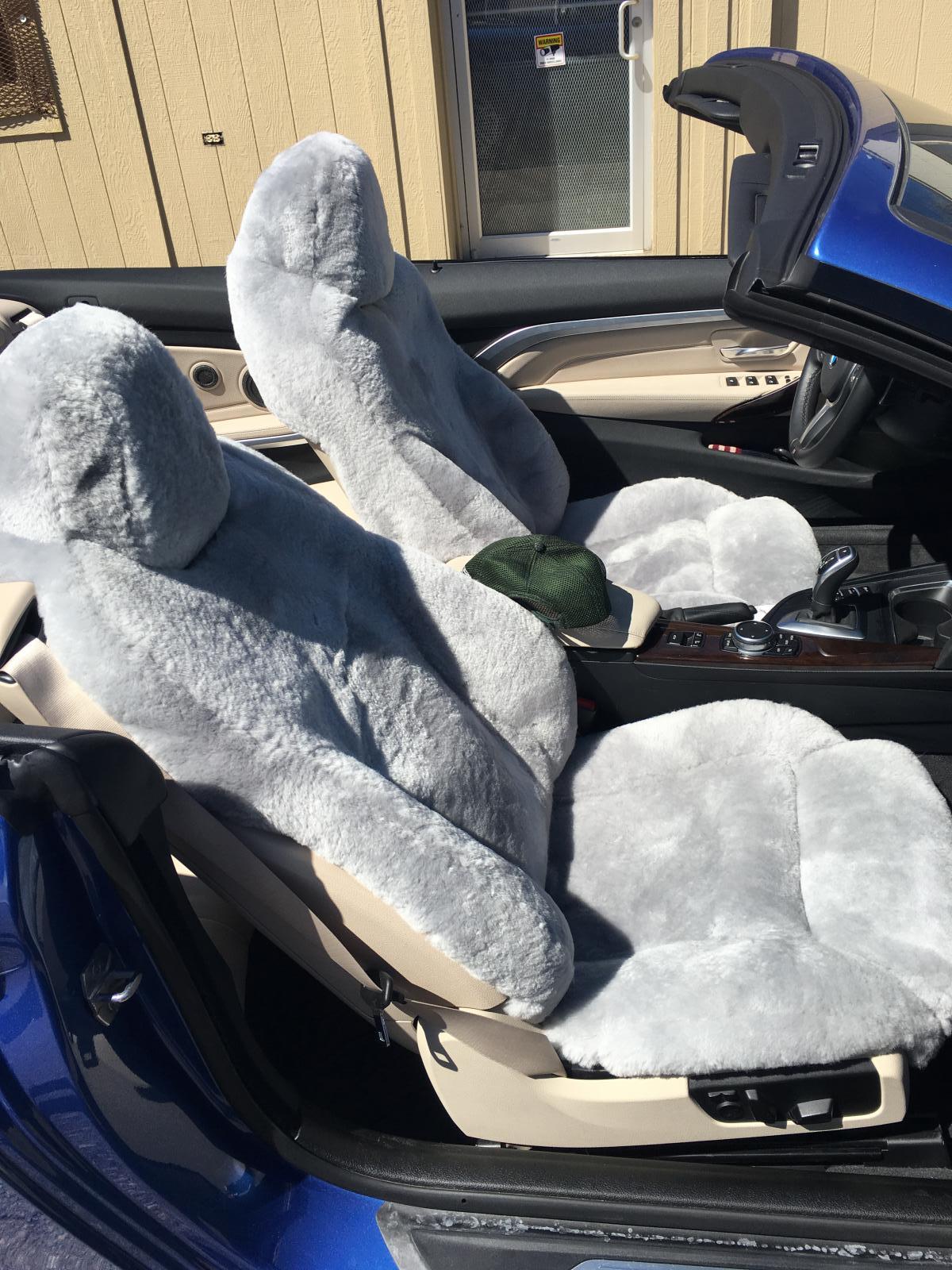 Custom Sheepskin Seat Covers Denver, CO Sheepskin Factory