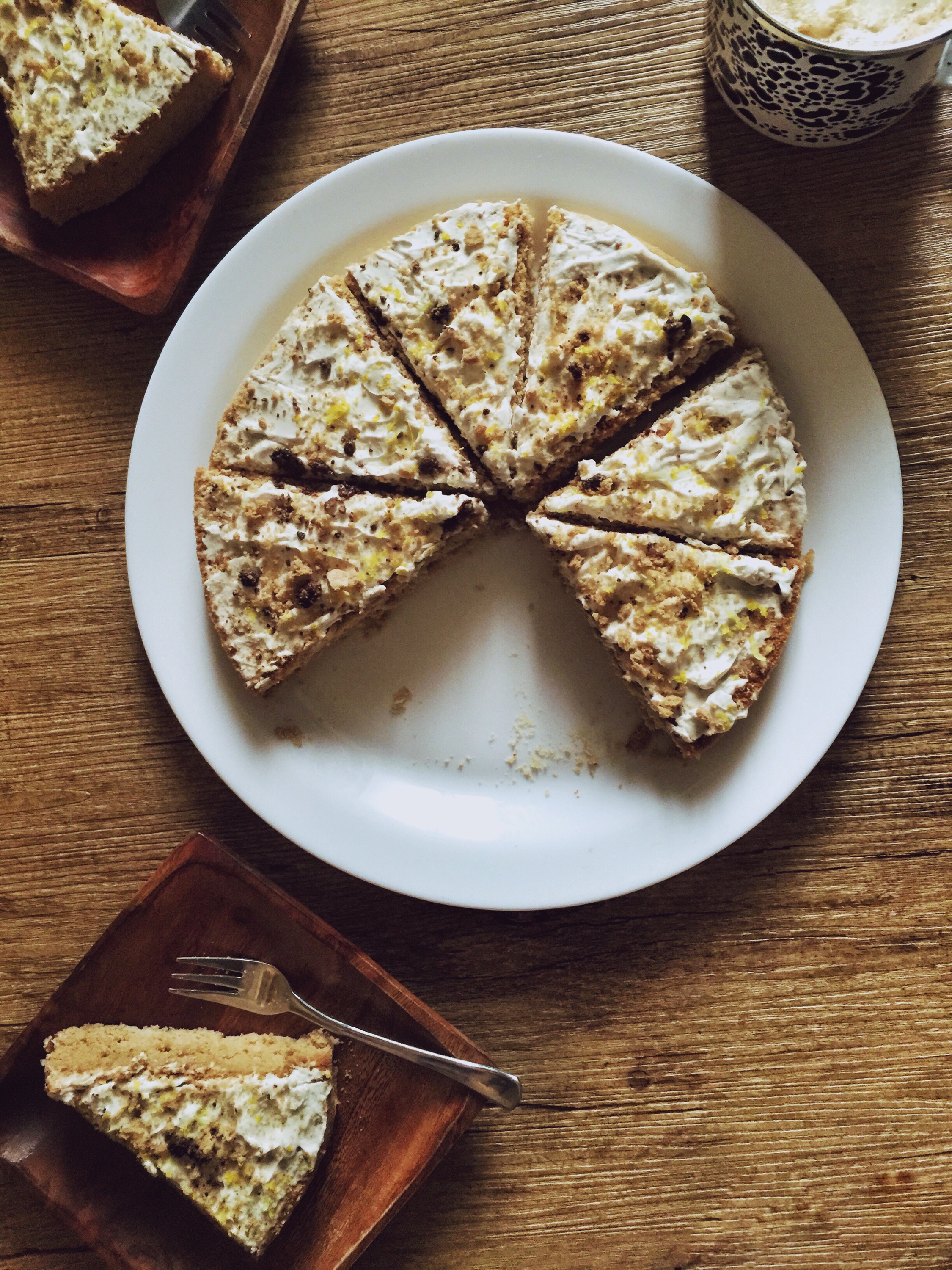 Dairyfree Lemon “Cheesecake” The Unlikely Cook