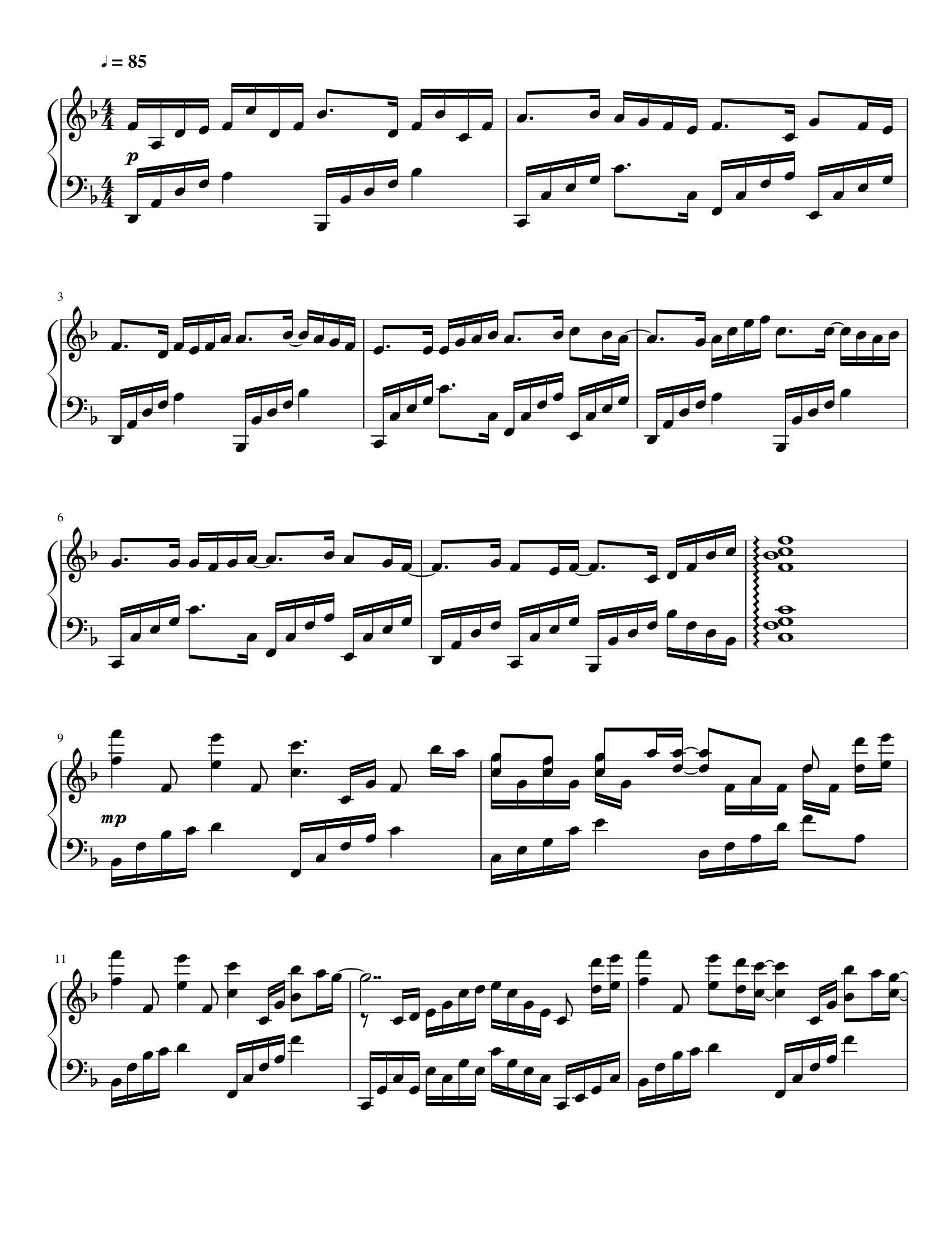 Reflection (Mirror Night) Deemo sheet music Sheethost