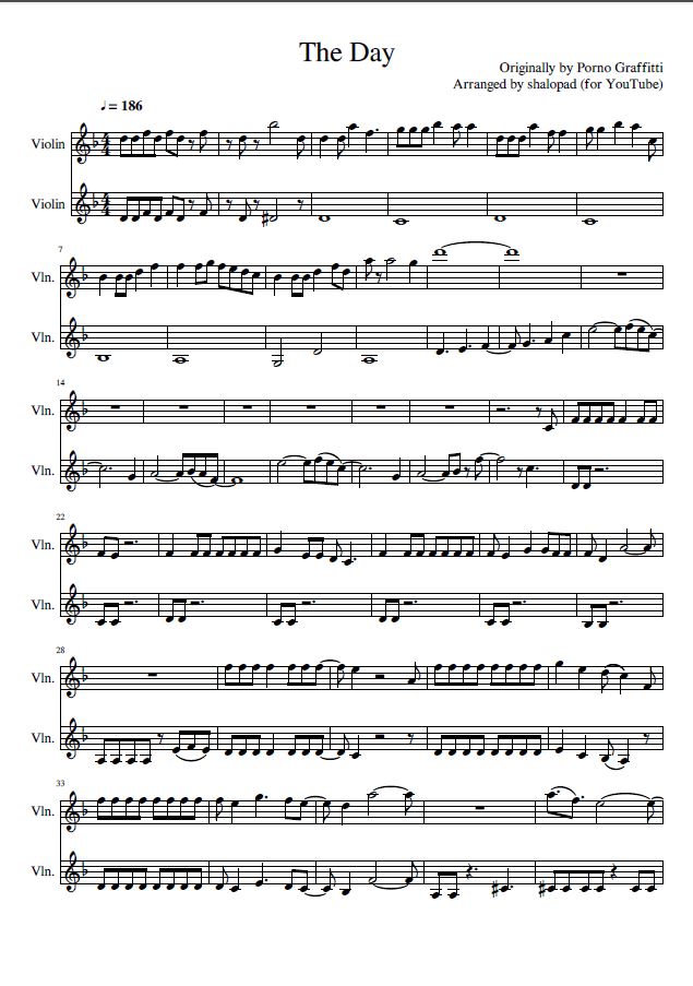 The Day Boku no Hero Academia sheet music Sheethost