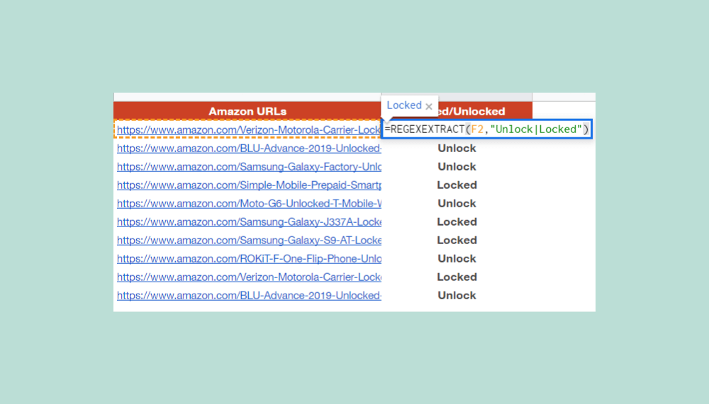 How to Use REGEXEXTRACT Function in Google Sheets [2020]