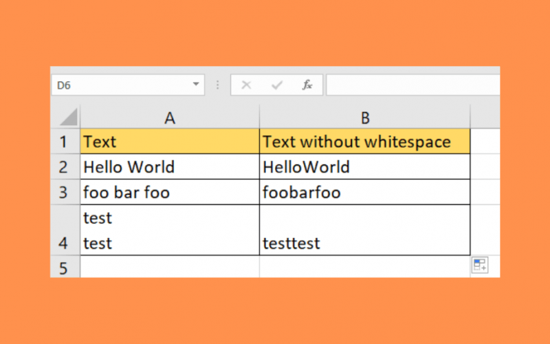 How to Use Regex to Remove Whitespace in Excel Sheetaki