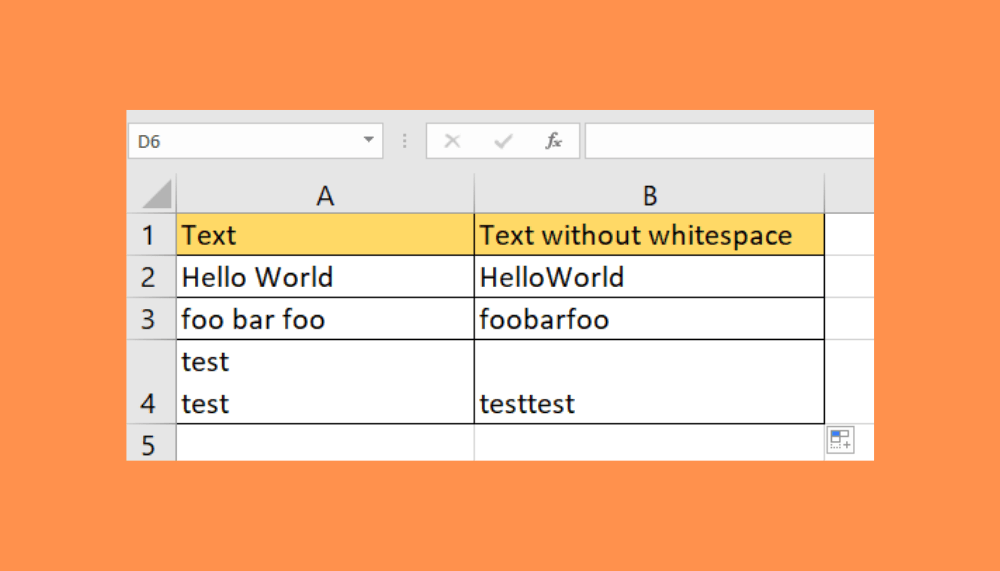 How to Use Regex to Remove Whitespace in Excel Sheetaki