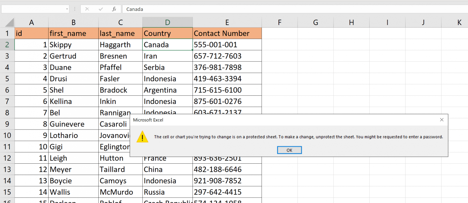 How to Protect Sheet but Allow Data Entry in Excel Sheetaki