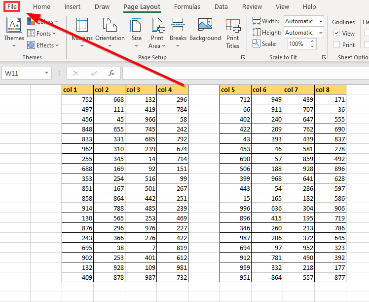 How to Fix Missing Rows and Column Letters in Excel Sheetaki