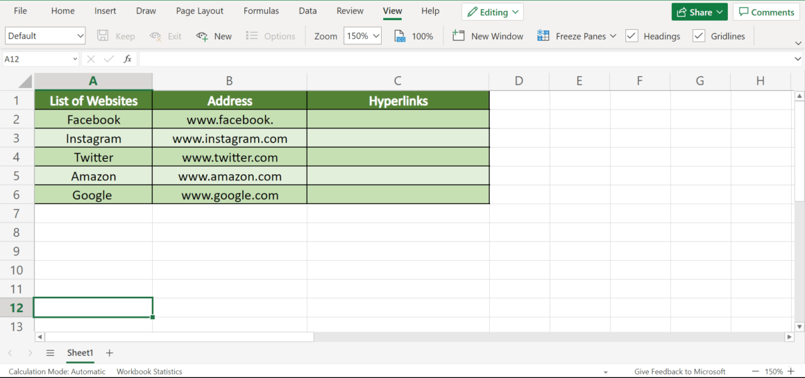 How to Fix Hyperlink to site Not Working in Excel Sheetaki
