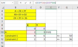 How to Perform Linear Programming in Excel - Sheetaki