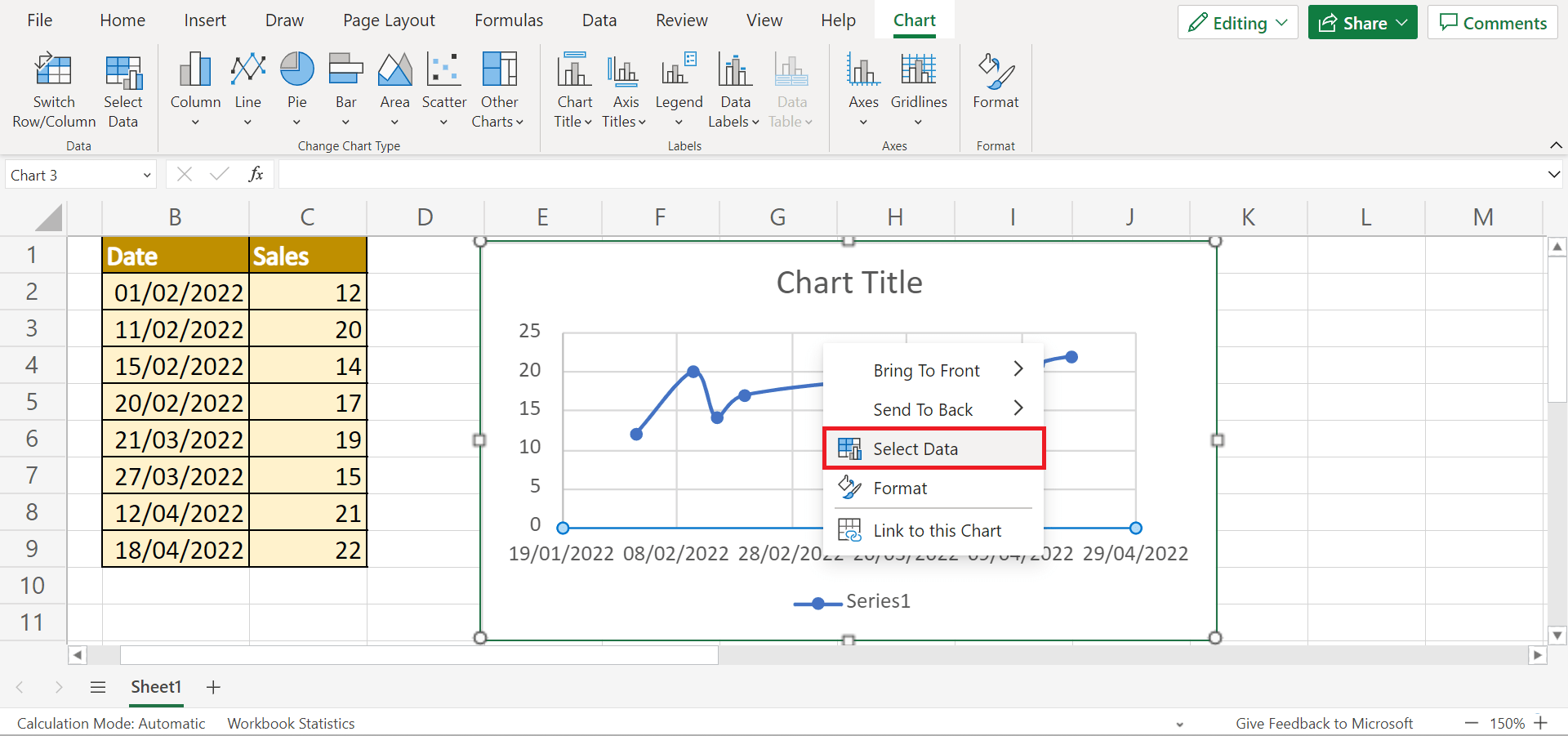How to Plot a Time Series in Excel - Sheetaki