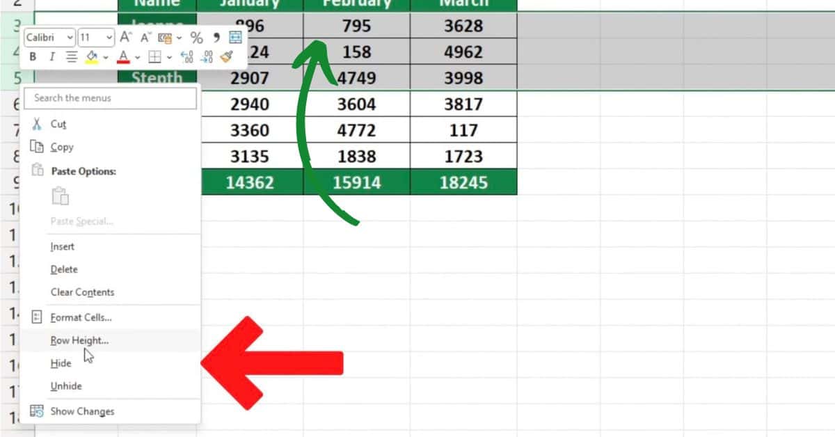 How to Hide Rows in Excel Beginner's Guide Sheet Leveller