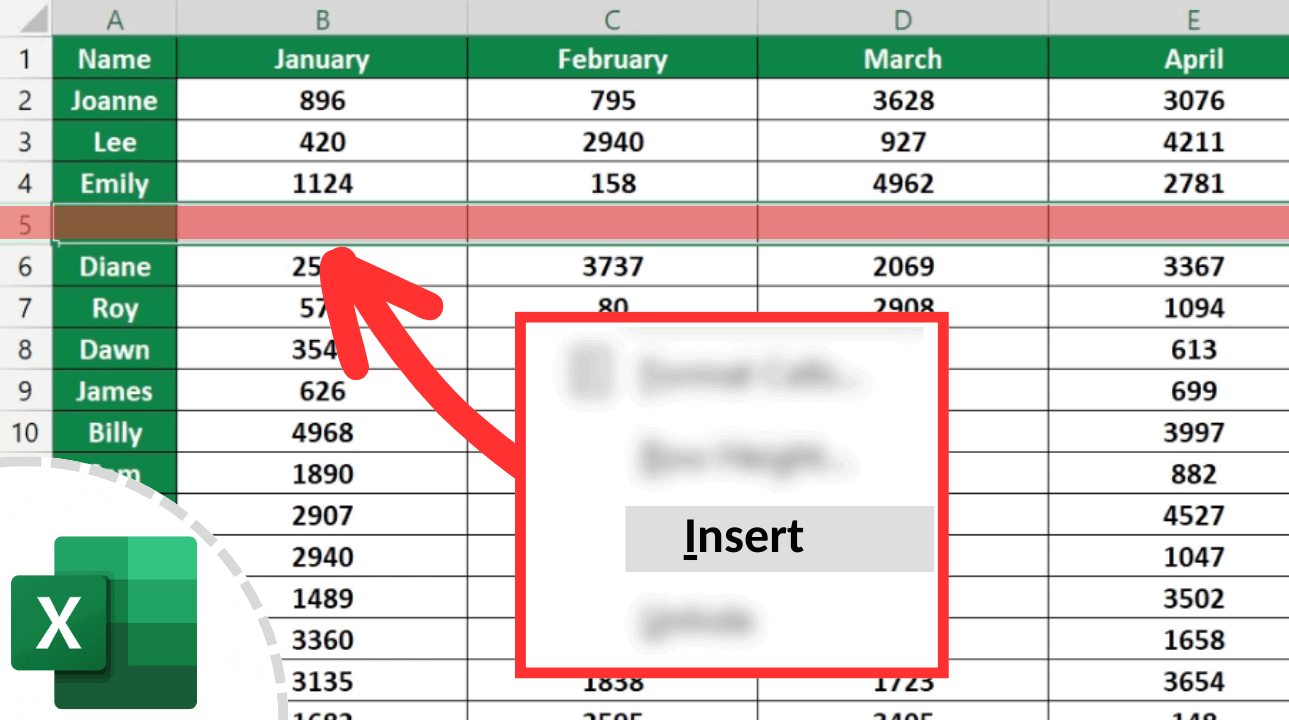 How to Insert Row in Excel Sheet Leveller
