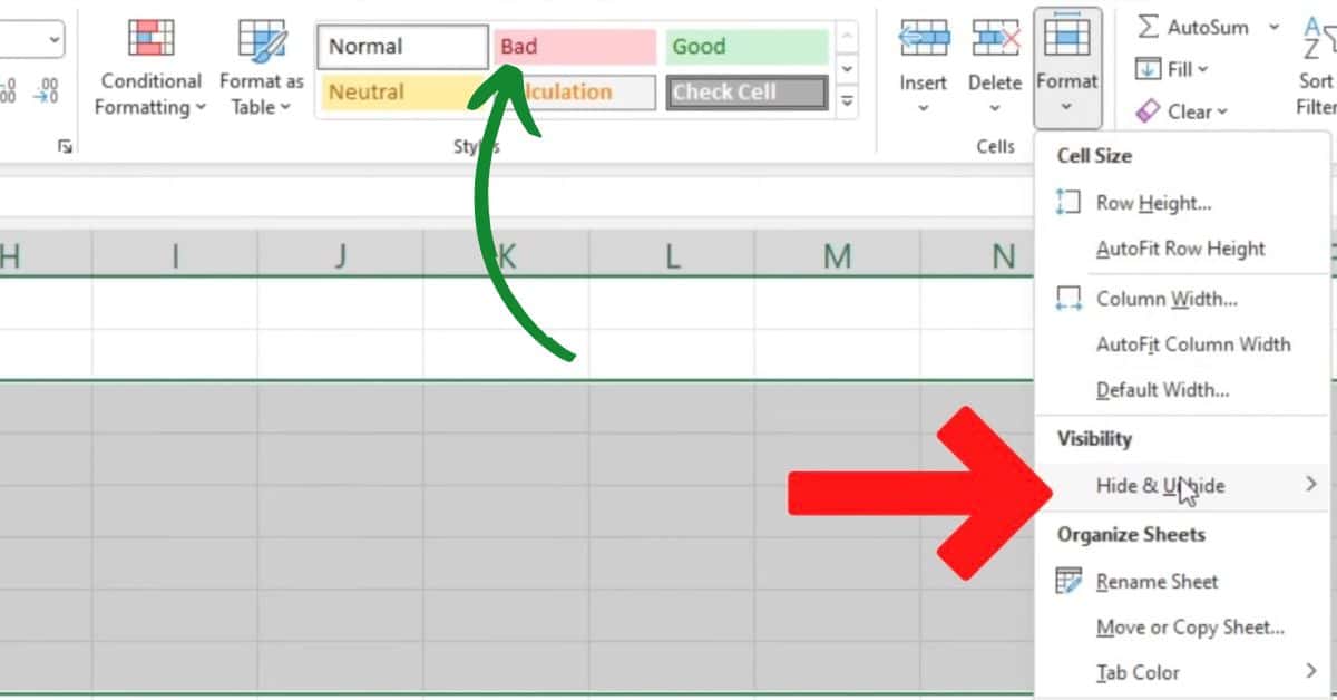 How to Hide Rows in Excel Beginner's Guide Sheet Leveller