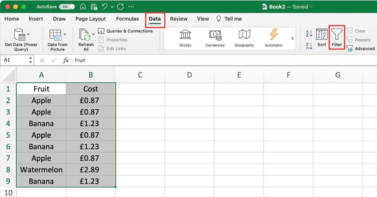 How to Count Filtered Rows in Excel Sheet Leveller
