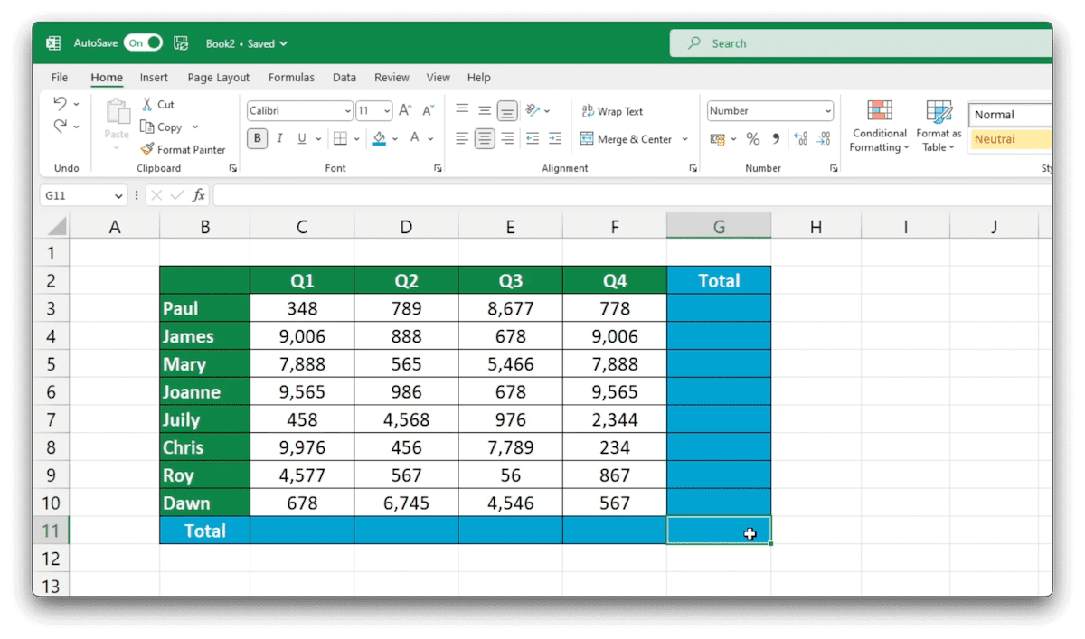 How to Sum a Column in Excel Beginner's Guide Sheet Leveller