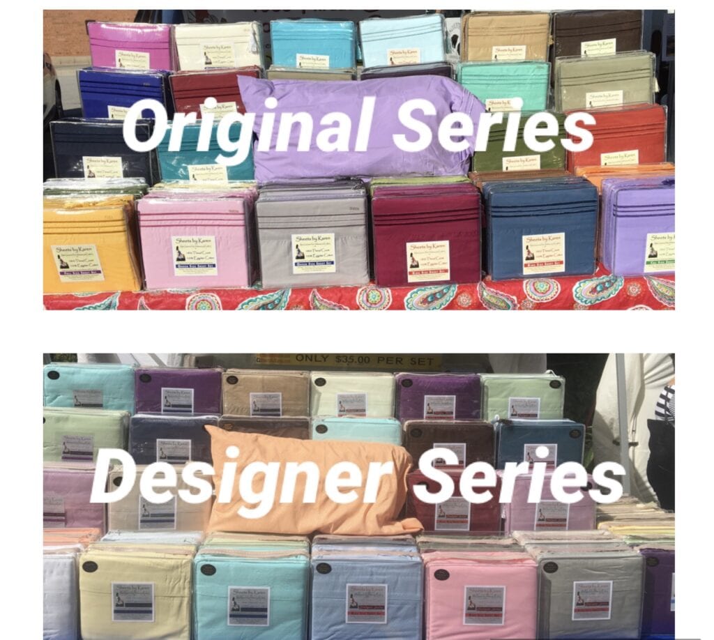 Online Store for Comfort Sheets Sheets by Karen