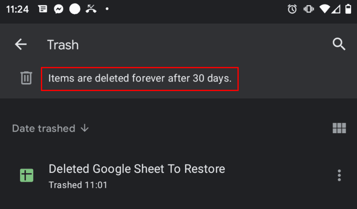 How To Recover Deleted Google Sheets in 2025 (+ Examples)(03)