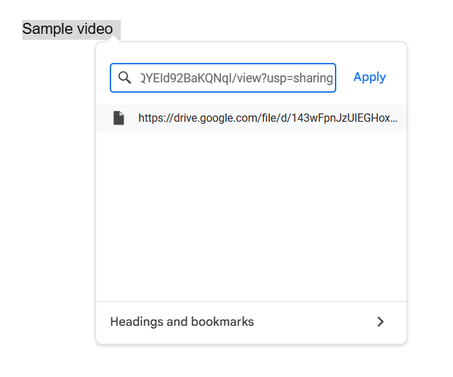 How To Insert A Video Into Google Docs Sheets for Marketers