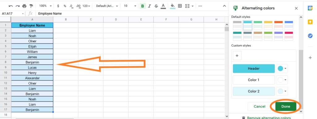 How to Automatically Change Cell Color in Google Sheets.