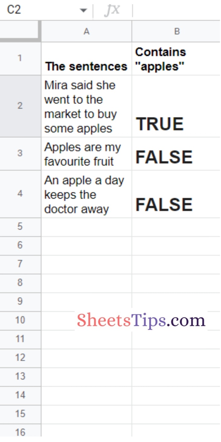 How To Use “If Cell Contains” Formulas in Google Sheets? Google