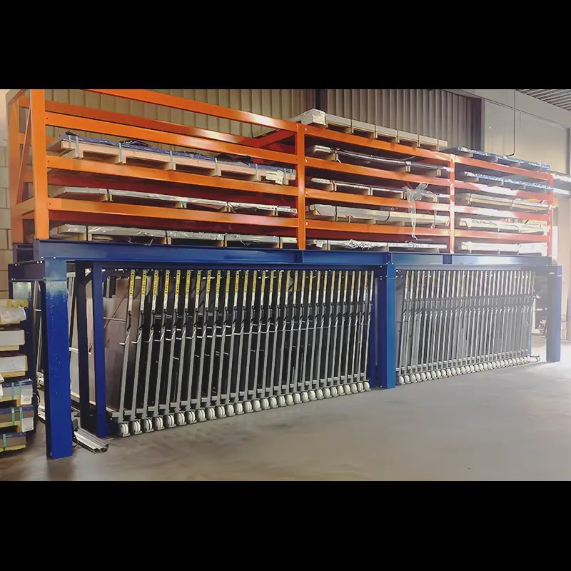Transformation in Metal Sheet Storage sheet metal rackspipe storage
